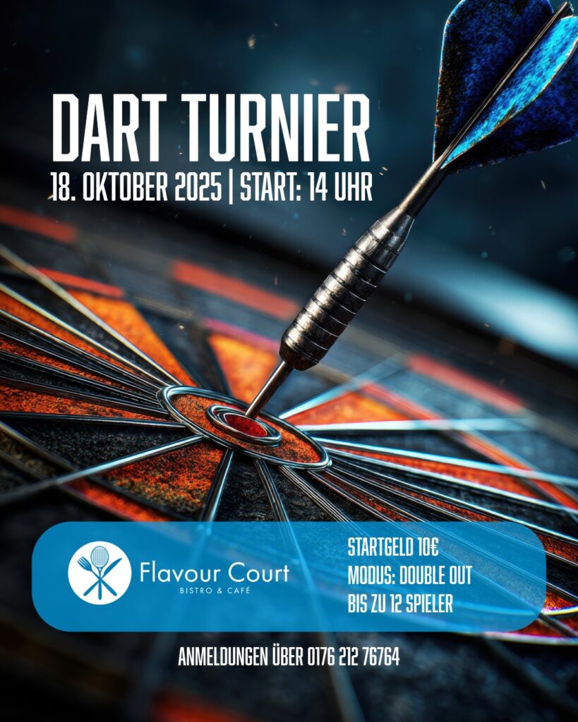 Flavour Court Dart Turnier Hamburg