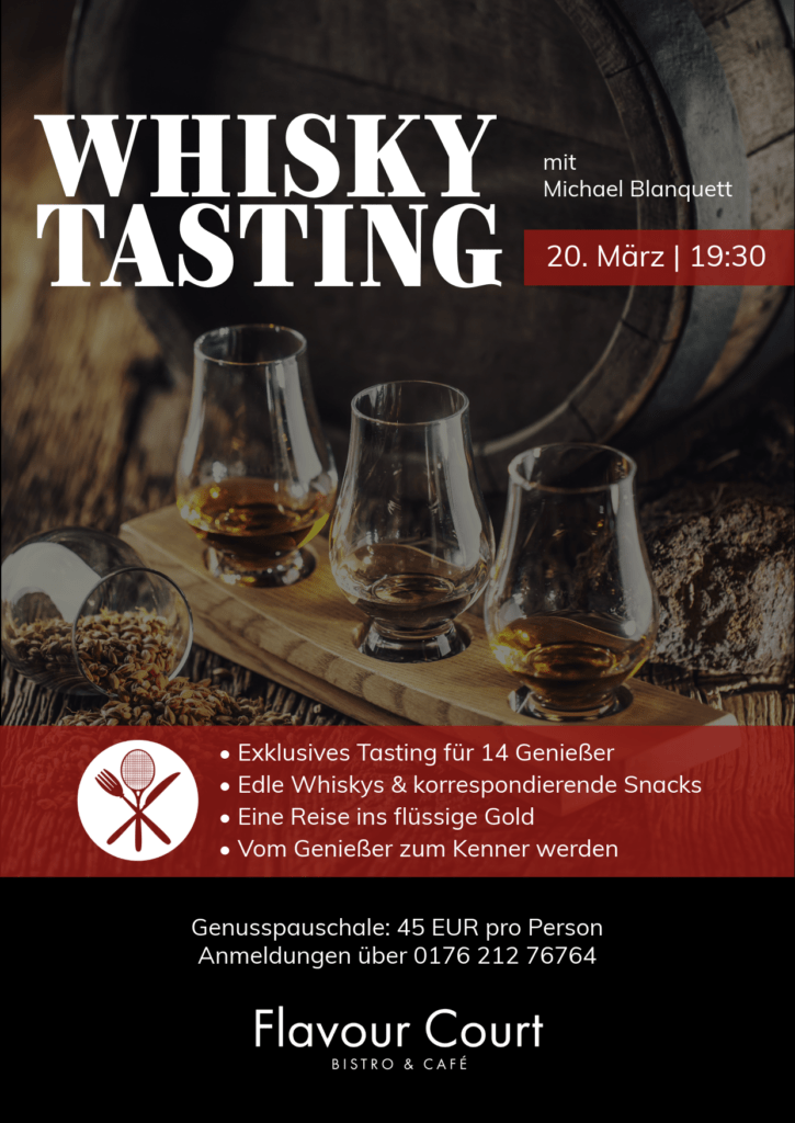 Whisky Tasting mit Michael Blanquett